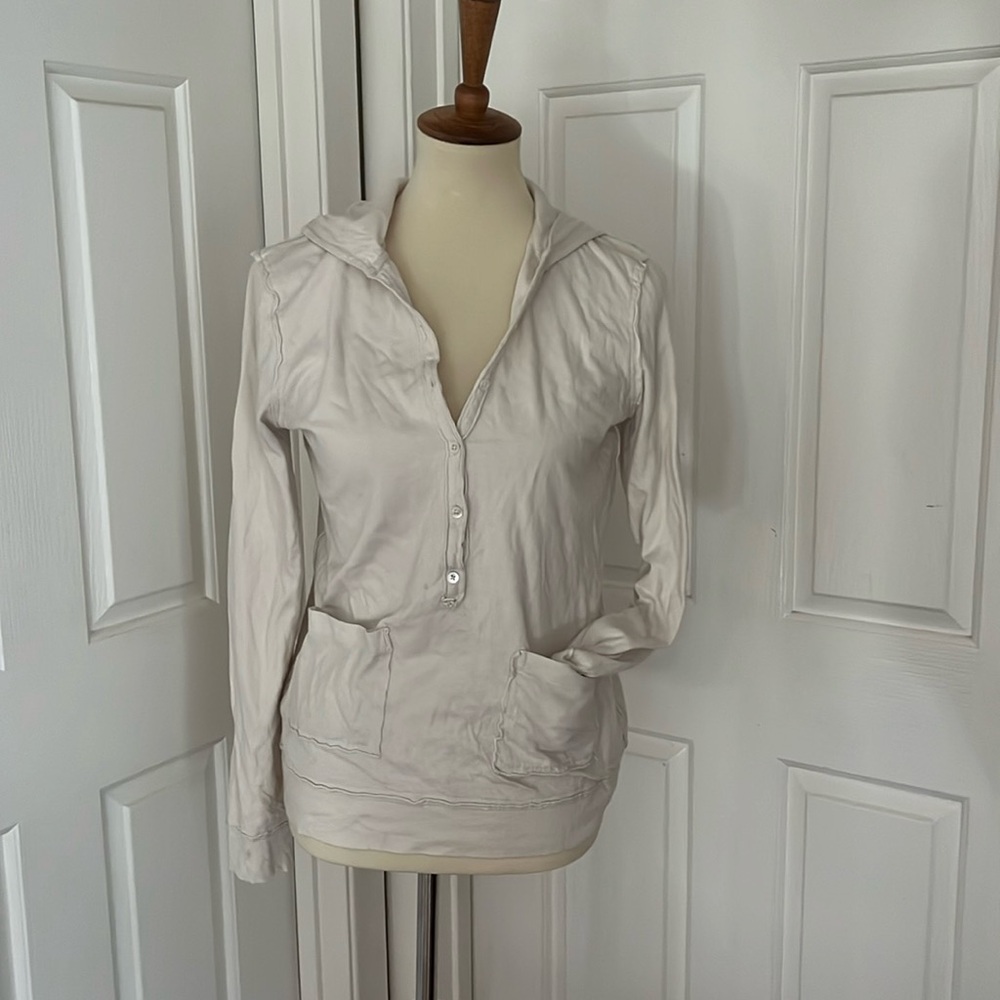 J.Crew V-neck hoodie